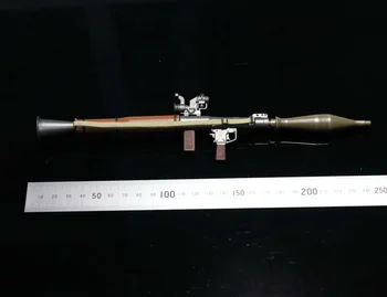 1:6 Klounas Plastiko Ginklas Modelis G18 Pistoletas M76 automatas Bazooka Granata Durklas sandėlyje