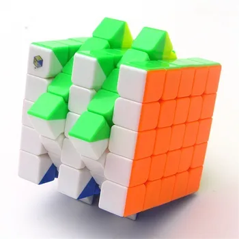 Yuxin Debesis 5*5*5 Greitis Cube Neo 5x5x5 Cubo Magico Įspūdį 5x5 Magic Cube Švietimo Žaislai Vaikams Berniukas Office Žaislas