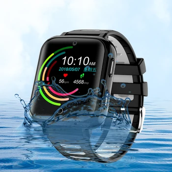 Smart žiūrėti 4G ip68 nekilnojamojo vandeniui plaukimo stilius sim kortelės, GPS padėties nustatymo SOS WIFI Android Smart Dual cameraWatch berniukas mergaitė