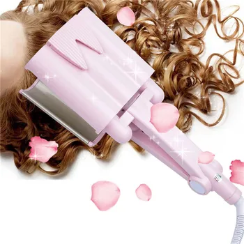 Profesinės Salonas Hair Curler Lygintuvai Banga Garbanoti Geležies Keramikos Hair Curler Giliai Banguoti Curler Geležies