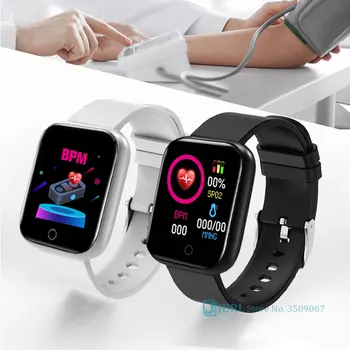 2021Square Smartwatch Vyrai Moterys Smart Žiūrėti Fitness Tracker Elektronika Smart Laikrodis 