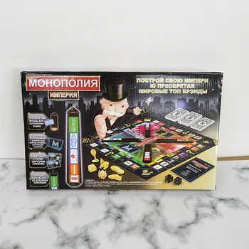 Švietimo Žaislai Klasikinis Anglų Ir Rusų Monopolio Žaidimo Lentos Monopolio Žaidimas Suaugusių Šeimos Žaidimų Kartu Populiarus Gerbėjai