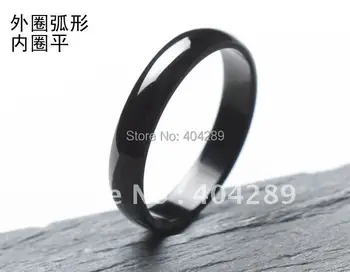 36pcs Aukščiausios Kokybės Juodas Paprastas Nerūdijančio Plieno Uodega Žiedai,Nemokamas Pristatymas