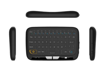 KuWFi Mini Belaidė Klaviatūra, Pilnas Touch Klaviatūra 2.4 G Bevielio Virtuali Klaviatūra, Touchpad Pelėms PC/Laptop/Mac
