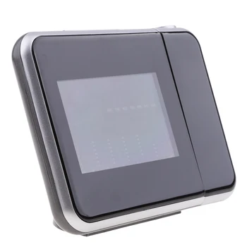 Projekcijos Oro LCD Skaitmeninis Laikrodis-Žadintuvas, Apšvietimas LED Spalvotas Ekranas Projektorius Atidėti Signalą Valandas Laikrodžiai