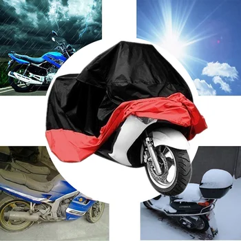 Už Kawasaki Motociklų Vandeniui Lauko Motociklą UV Protector Lietaus, Dulkių, Dviračiu, Motociklu Padengti Suzuki Yamaha L/XL/3XL/XXL