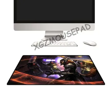 XGZ Extra Large Game Mouse Pad Spalvotų Užraktas Egde Projekto Master Yi Kompiuterio Stalas Kilimėlis Ateities Technologijos Audinio, Non-slip Gumos
