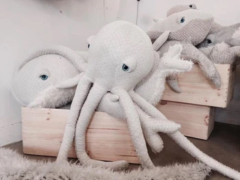 Cute Octopus Pagalvę Aštuonkojai, Jūrų Žvaigždė Delfinų Optikos Pagalvėlė Baby Doll Namų Puošybai Vaikai Vaikai, Pliušiniai Žaislai