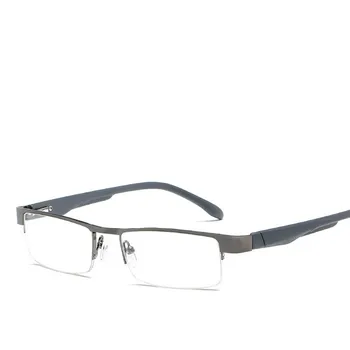 Vintage Akiniai Skaitymui Vyrų Kvadratinių Metalo Optiniai Stiklai Prekės Ženklų Akinių Rėmelių Ponios Akinių Rėmelis +1.5 +2.5 Leesbril Oculos