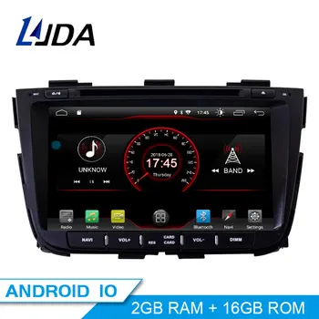 LJDA Android 10.0 Automobilių DVD Grotuvo KIA SORENTO 2013 GPS Navigacija, 2 Din Automobilio Radijo WIFI Multimedia Stereo IPS Auto Garso