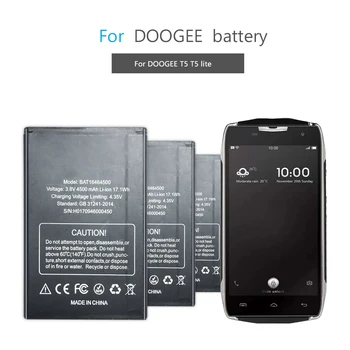 Mobiliojo Telefono Bateriją DOOGEE T5 / T5 lite Bateriją 4500mAh BAT16464500