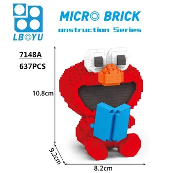Deimantų Blokai Animacinių Filmų Paukščių Aukcioną Paveikslas Juguete Micro Blokai Odinas, Švietimo Žaislai Anime Vaikams, Žaislai Mergaitėms, Dovanos