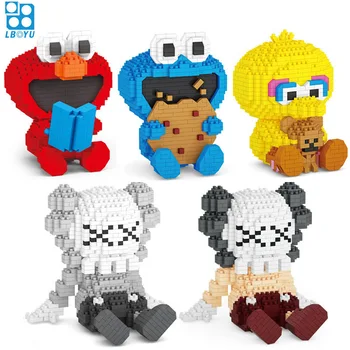 Deimantų Blokai Animacinių Filmų Paukščių Aukcioną Paveikslas Juguete Micro Blokai Odinas, Švietimo Žaislai Anime Vaikams, Žaislai Mergaitėms, Dovanos