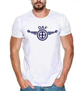 2020new Kietas DAF Sunkvežimiai Man T-Shirt Raglan Drabužių Automobilio Markės Logotipą Homme Marškinėliai Vyrams, Drabužiai Aukštos Kokybės Medvilnės viršuje tees X