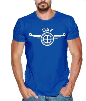 2020new Kietas DAF Sunkvežimiai Man T-Shirt Raglan Drabužių Automobilio Markės Logotipą Homme Marškinėliai Vyrams, Drabužiai Aukštos Kokybės Medvilnės viršuje tees X