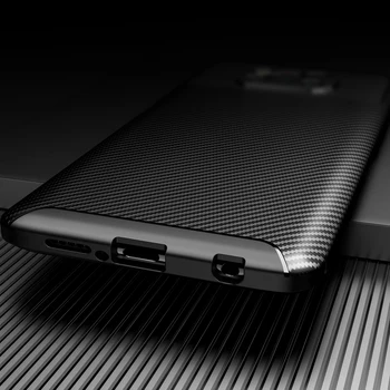 Už Xiaomi Poco X3 NFC Padengti Poco X2 M2 F2 Pro Minkšto Silikono TPU antidetonaciniai Bamperis Matinis Atgal Telefoną Atveju Poco X3 NFC