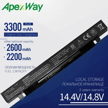 ApexWay Loptop Naujas Akumuliatorius Asus A41-X550 X550A A450 A550 F450 F550 F552 K550 P450 P550 R409 R510 X450 X550 X550C X550A X550C