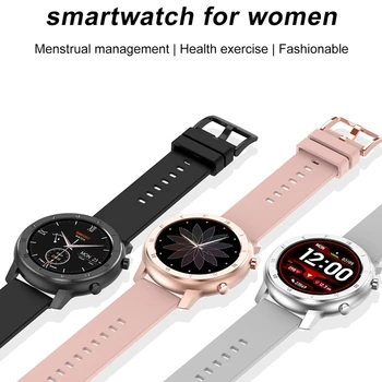 DT89 Smart Žiūrėti 2020 Vyrų Sporto Laikrodžiai EKG, Širdies ritmą, Kraujo Spaudimą Smart Apyrankę su Menstruacijų Stebėsenos Moterų Smartwatch