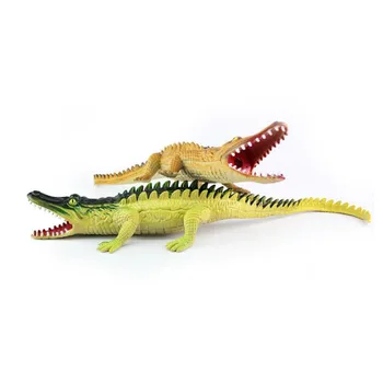 Aligatorius, Krokodilas Žaislas Išspausti BB Garso keistų Daiktų Juokingas Dalykų Praktinių Anekdotai Įdomus Gyvus Gyvūnus Ugdymo Vaikams, Žaislai