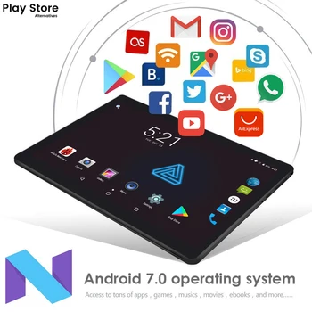 Naujos Originalios 10 colių Android 7.0 