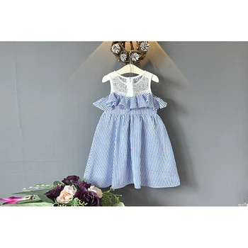 Sodawn Baby Girl Suknelės Rankovių Nėrinių Mielas Vasaros Mados Suknelė Mergina Drabužių Nėrinių Juostele 2020 M. Vaikams Drabužiai Mergaitėms