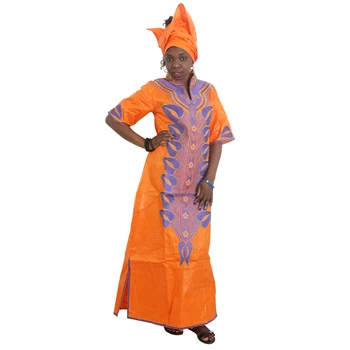 MD 2021 heidi bazin riche dashiki moterų suknelė tradicinių afrikos suknelės moterims siuvinėjimo modelio su akmenimis 2020 m. afrikos drabužiai