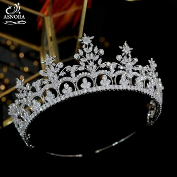 Aukštos kokybės bridal crown putojantis cirkonis akmuo su Rožančiai lankelis nuotakos vestuvių dovana