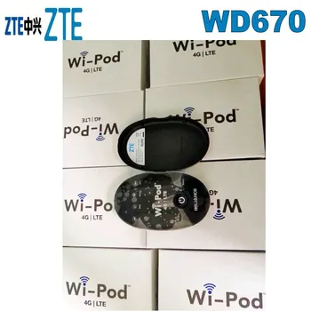 ZTE WD670 4G LTE 850 / 1800 / 2300 MHZ Maršrutizatorius Hotspot 31 Vartotojų (JAV lotynų Eur)
