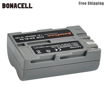 Bonacell 2600mAh EN-EL3e, EN EL3e EL3a Baterija ENEL3e+Baterijos LCD Dvigubas Kroviklis Nikon D300S D300 D100 D200 D700 D70S D80 L50