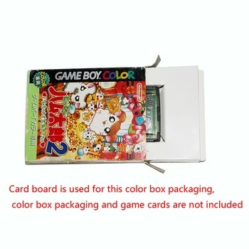10vnt daug GBA ar GBC Carton Pakeitimo Kartono Vidinė Apdaila Įdėkite Plokštelę Žaidimas Kasetės Dėklas Japonija versija