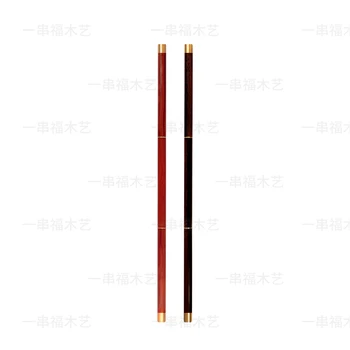Wenge Kietmedžio Taichi Darbuotojų Raudonmedžio Wushu Lazdos Shaolin Lazdelė 3-skyriuje, Qigong Stick savigynos Lazdelės Chi Lazdos