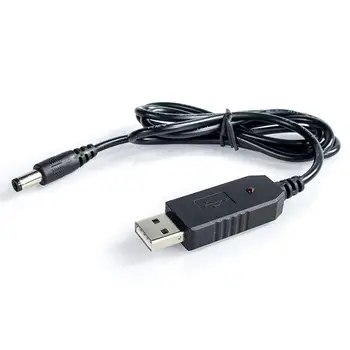 Baofeng Walkie Talkie USB Įkrovimo Kabelis Įtampos Padidinti 5V Prie 9V už UV5R UV82 Nešiojama CB radijo Įkrovimas