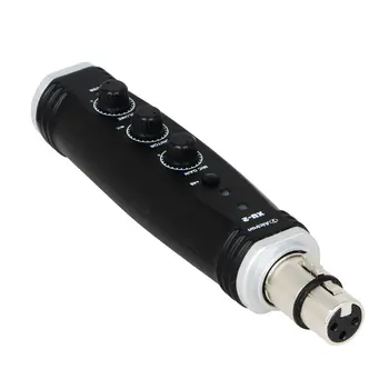Alctron xu-2 usb keitiklis XLR USB Mikrofono Pre-amp ,Kompiuterio Garso Sąsaja, Skaitmeninis Garso Keitiklis su maitinimo šaltinis