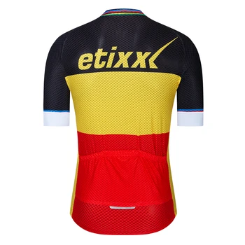 ETIXX Vyrų Dviračių Džersis Quick-Dry MTB Dviračiu Dėvėti Kelių, Dviračių Drabužių, Drabužių Ropa Ciclismo Dviračiu Dėvėti Visą Vasarą-užtrauktukas