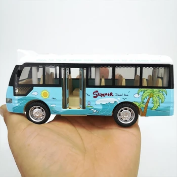 Mokyklinio Autobuso Garsas, Šviesos, Kelionė Autobusu, Modelis Berniukas Žaislas Diecasts Žaislai Vaikams Dovanų