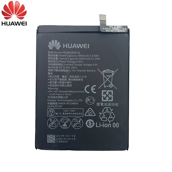 Hua Wei Originalios Telefonų Baterijos HB396689ECW 4000mAh Už Huawei Mate 9 Mate 9 Pro Garbės 8C Y7 Pro 2017 Y9 2018 Mėgautis 7 Plius
