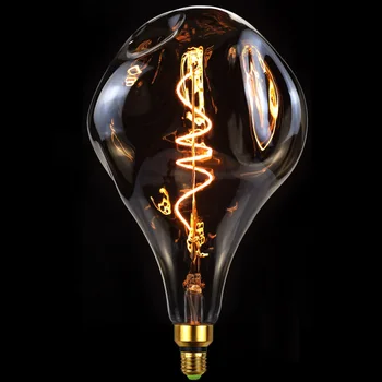 TIANFAN Didelis Edison Lemputes Derliaus Lemputės PS52/A160 Svetimų Led Lemputė Spiralės Kaitinimo 4W 220/240V E27 Dekoratyvinės Lemputės
