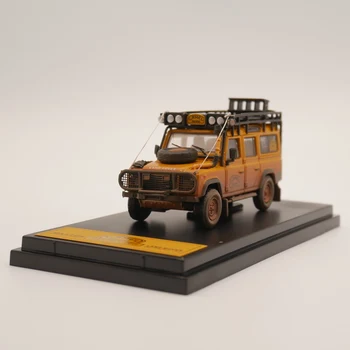 Meistras 1:64 CAMEL TROPHY Defender 110 su Bagažo Diecast modelio automobilių metalo žaislas automobilis