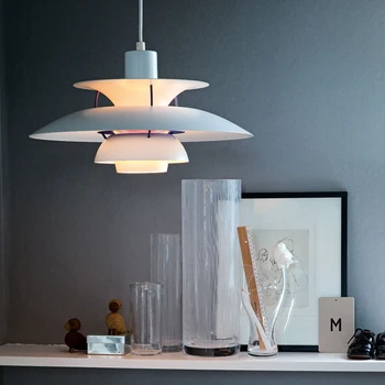 Modernus Nordic Pakabinti Lempos Kūrybiškumą Sieniniai šviestuvai Suspention Lampe Spalvingas Skėtis Led Sustabdyti Lempos, Valgomasis, Gyvenamasis Kambarys