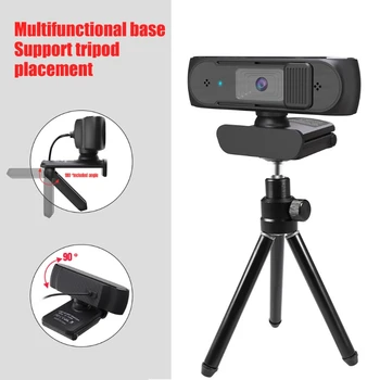 Kamera su Mikrofonu 5 Megapikselių Automatinio Fokusavimo 1080P USB Kamera, Kompiuteris KOMPIUTERYJE, Kamera Vaizdo skambučiams Įrašymas