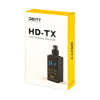 Dievybė HD-TX Siųstuvas 1.3 colių OLED Ekranas 2.4 G HDTX Belaidžio ryšio Sistemos Atkūrimo XLR, Fiksavimo 3.5 mm TRS Wireless, Diktofonas