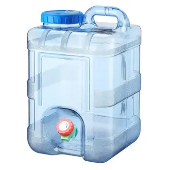 Nešiojamų Plastikinių Gėrimų Bakas 10L Vandens Dozatorius Šaldytuve Butelį Nuotakyno Už Kempingas, Žygiai