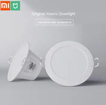 Xiaomi Mijia Smart Downlight Wifi Dirbti su Mi home App Nuotolinio valdymo Balta ir Šilta šviesa Protingas Keitimas LED Šviesos
