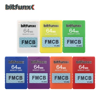 Bitfunx spalvinga v1.953 64MB Free McBoot FMCB už Playstation2 PS2