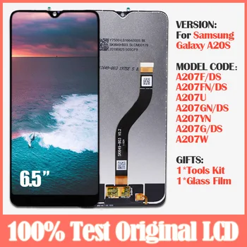 ORIGINALUS LCD Samsung A20s A207 SM-A207F Ekranas lcd Ekranas pakeitimo 