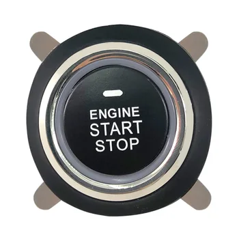 Auto automobilis PKE imobilizavimo sistema start stop mygtukas variklio starteris su pagrindinėmis nuotolinio automobilių signalizacijos sistemos