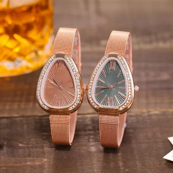 Moterų Laikrodžiai Paprasta Trikampio Mažas Ratukas Elegantiškas Plieno Moterų Laikrodis Mados Prekės Ženklo Romos Dial Šviesą Ponios Laikrodžiai Siųsti