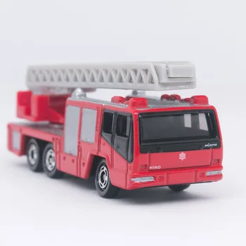 Takara Tomy Tomica Nr. 108 Hino Antenų, Kopėčių Fire Truck Masto 1:139 Diecast Modelis Vaikams, Žaislai