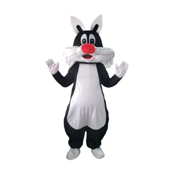 Naujas Sylvester katė talismanas kostiumas Anime cosplay mascotte adulte Helovinas, Kalėdos, Gimtadienis