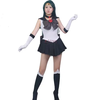 Anime Sailor Moon Cosplay Kostiumų Setsuna Meiou / Sailor Pluto užsakymą dydis Suknelė Aukštos Kokybės